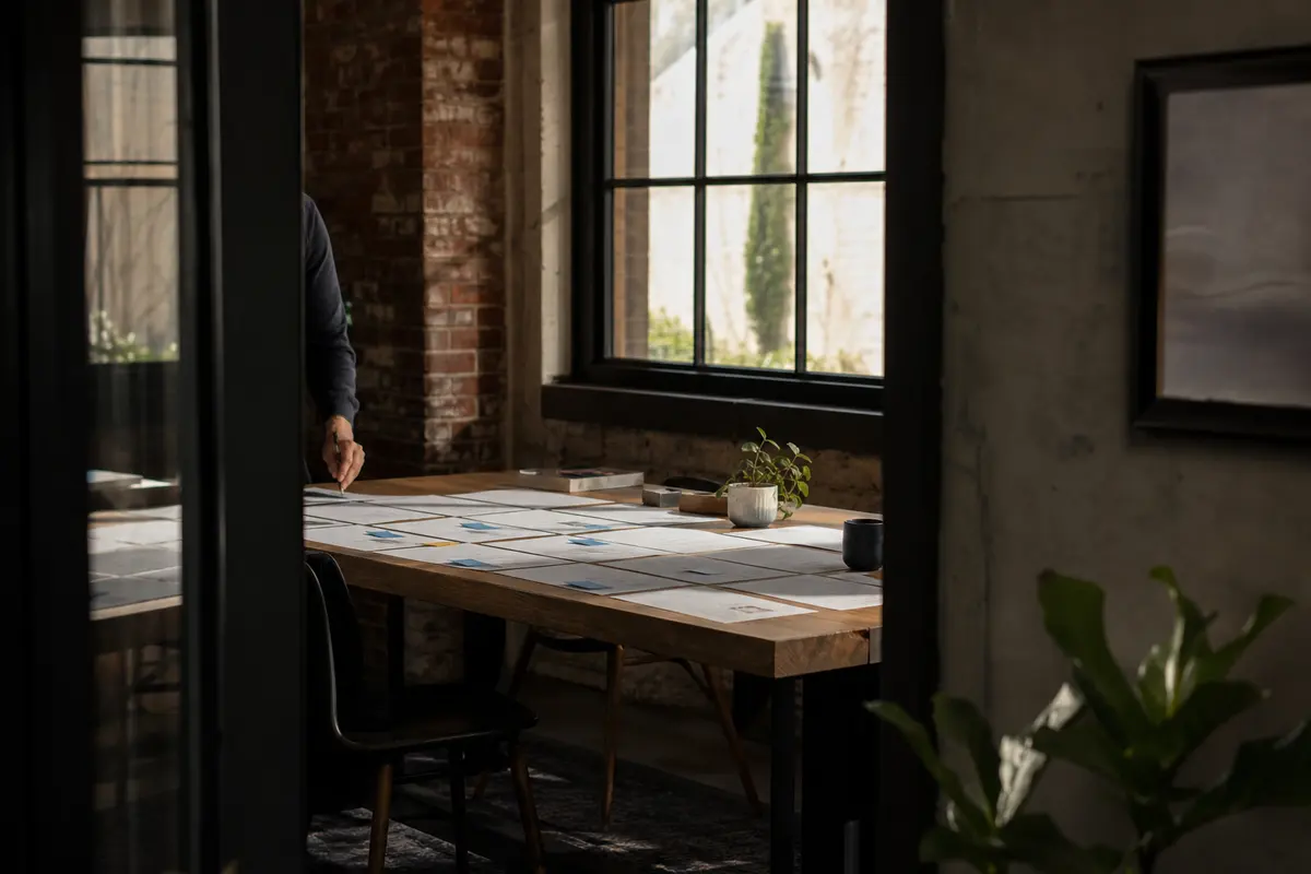 Editorial marketing planning scene for West Boylston, Massachusetts