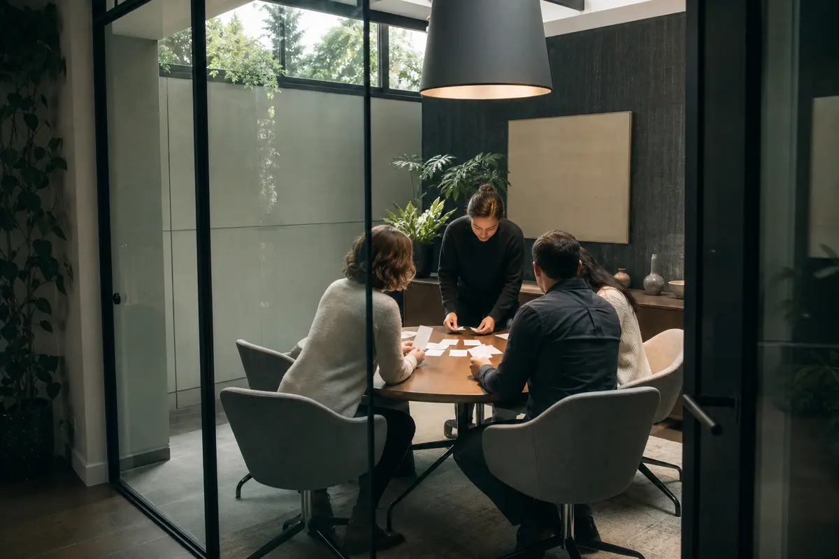 Editorial intake planning scene for Lead Attribution in Belmont, Massachusetts