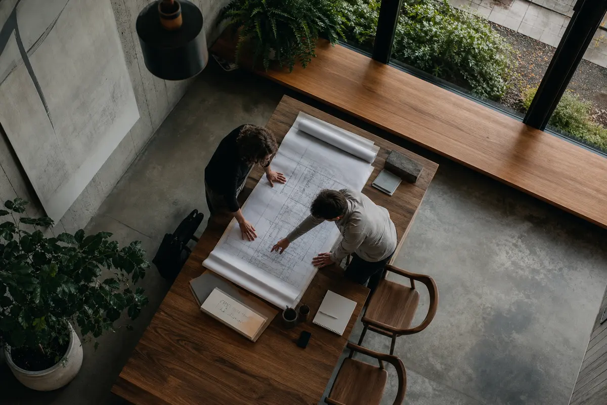 Editorial platform planning scene for Custom Software in Belmont, Massachusetts