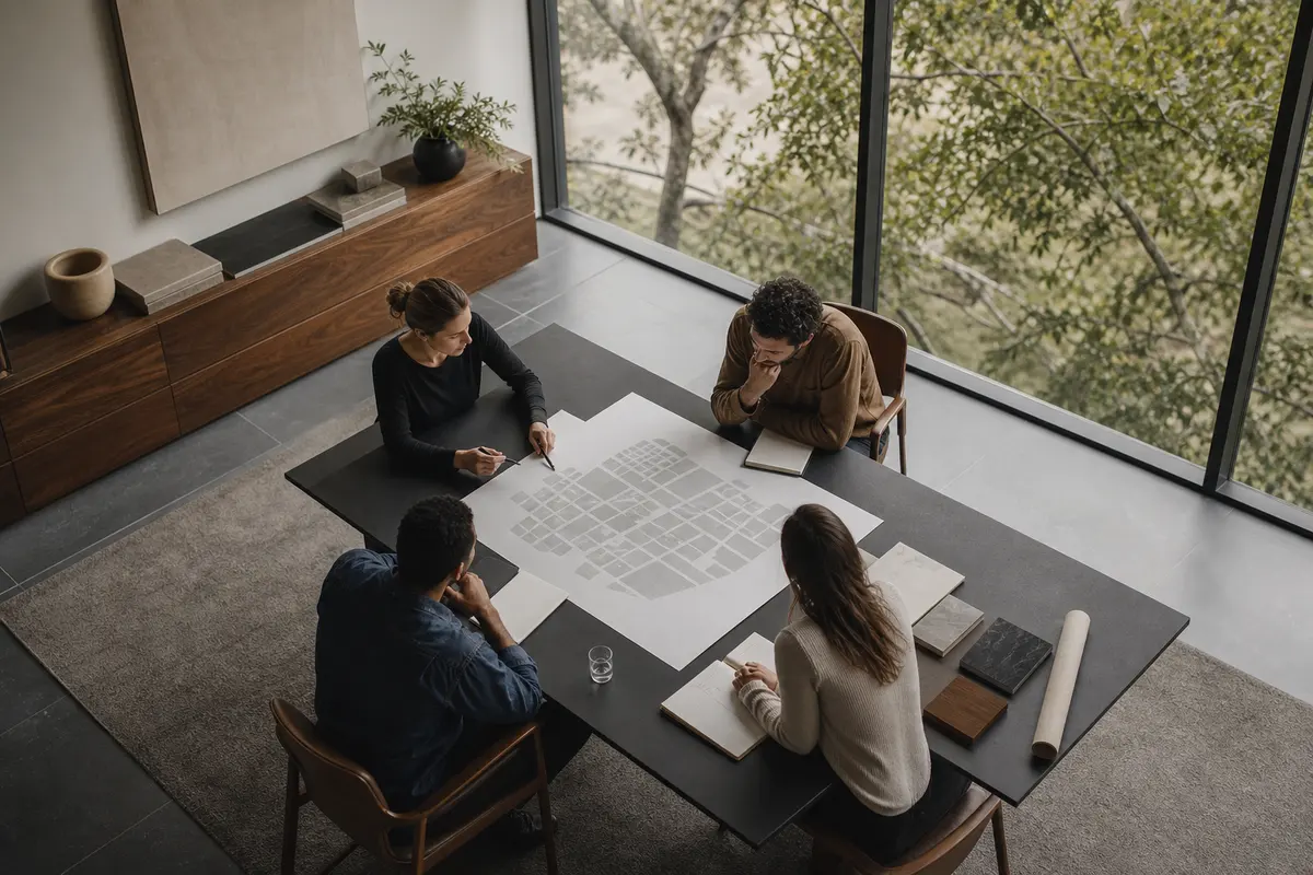 Editorial marketing planning scene for Local Service Ads in Beverly, Massachusetts