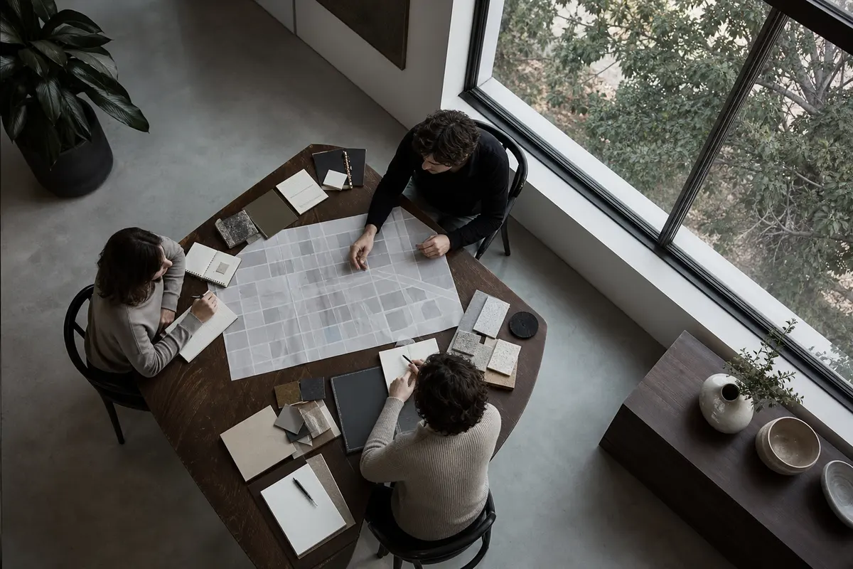 Editorial marketing planning scene for Programmatic SEO in Boston, Massachusetts
