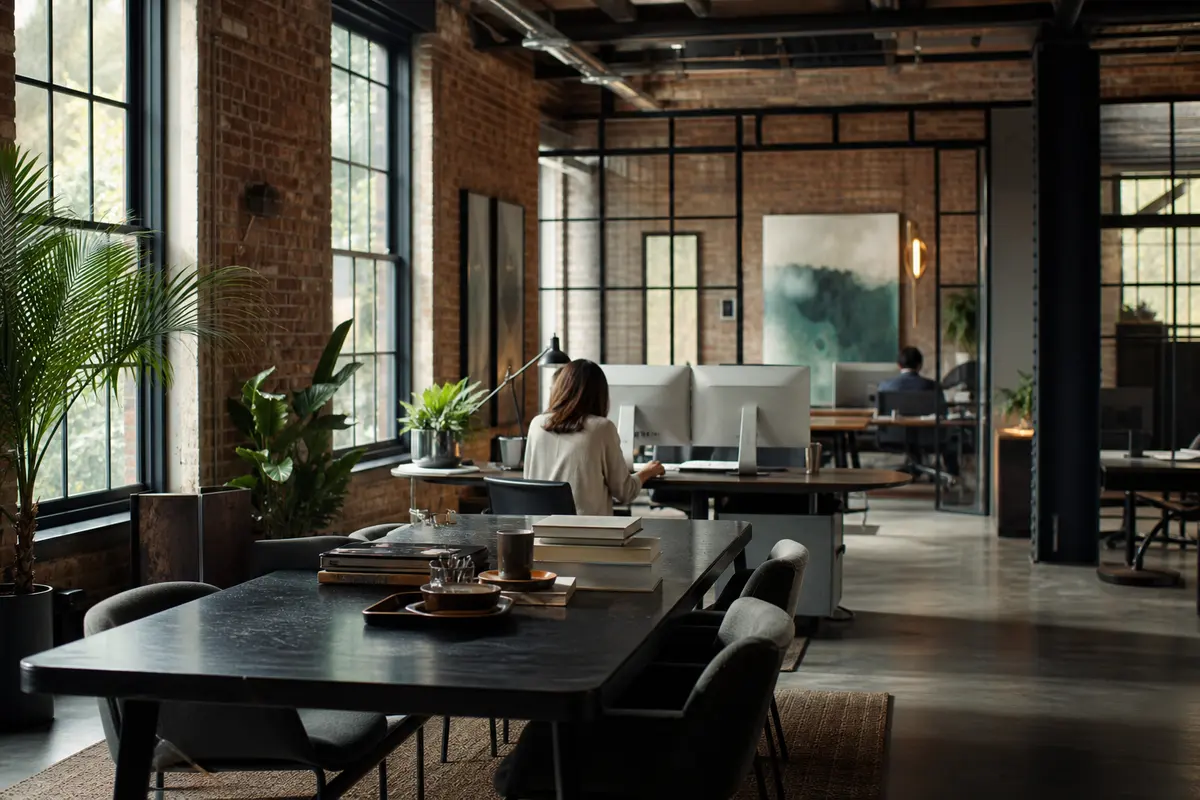 Editorial marketing planning scene for Burlington, Massachusetts