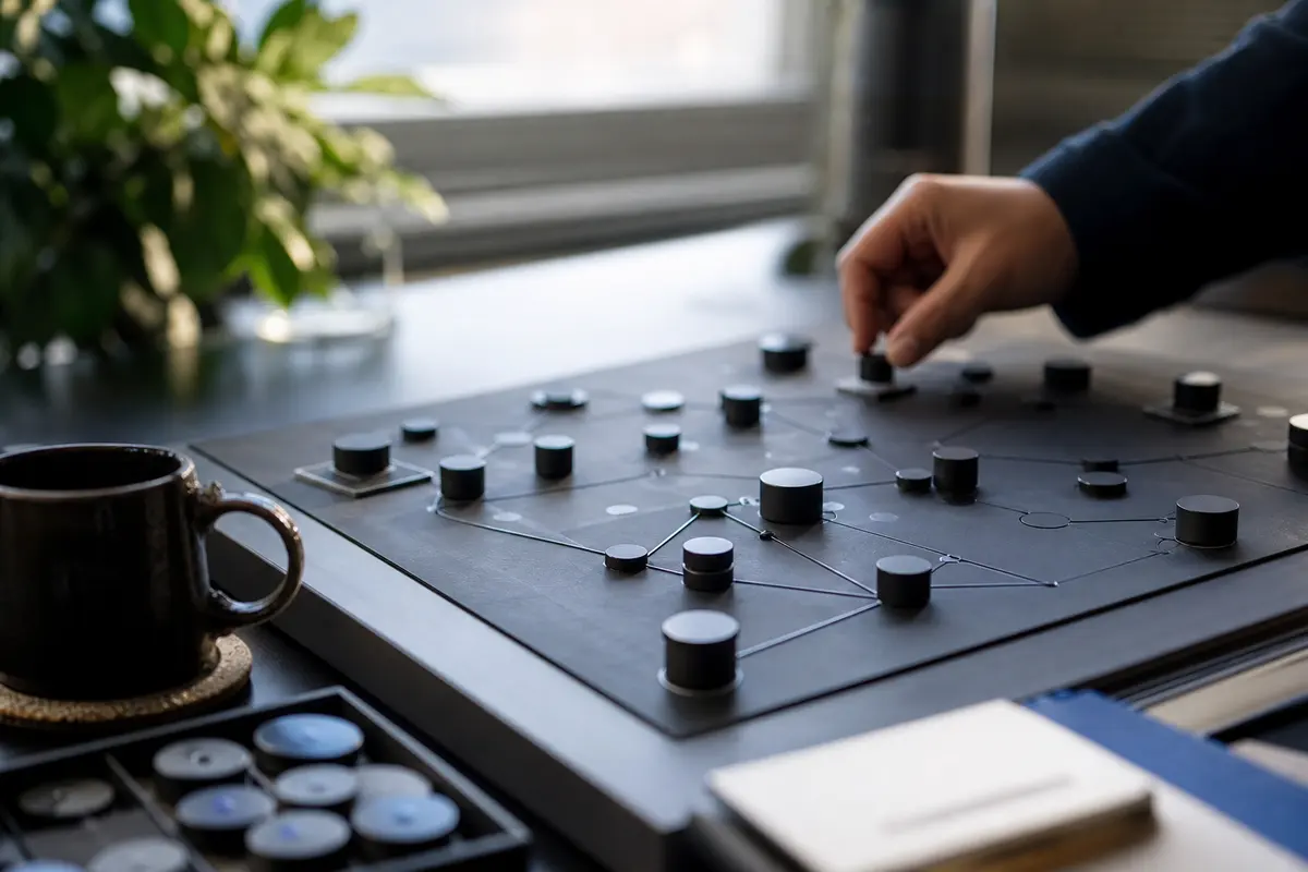 Editorial platform planning scene for Dedicated Hosting in Danvers, Massachusetts