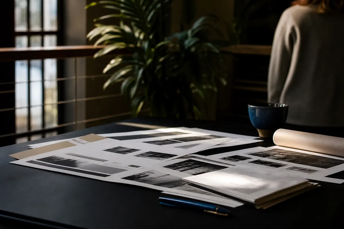 Editorial marketing planning scene for Legal News in Hingham, Massachusetts