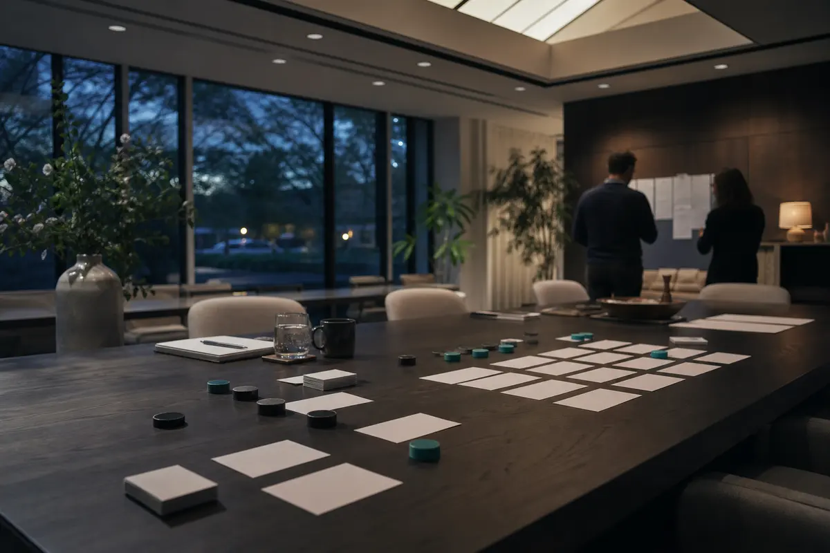Editorial platform planning scene for Dedicated Hosting in Lawrence, Massachusetts