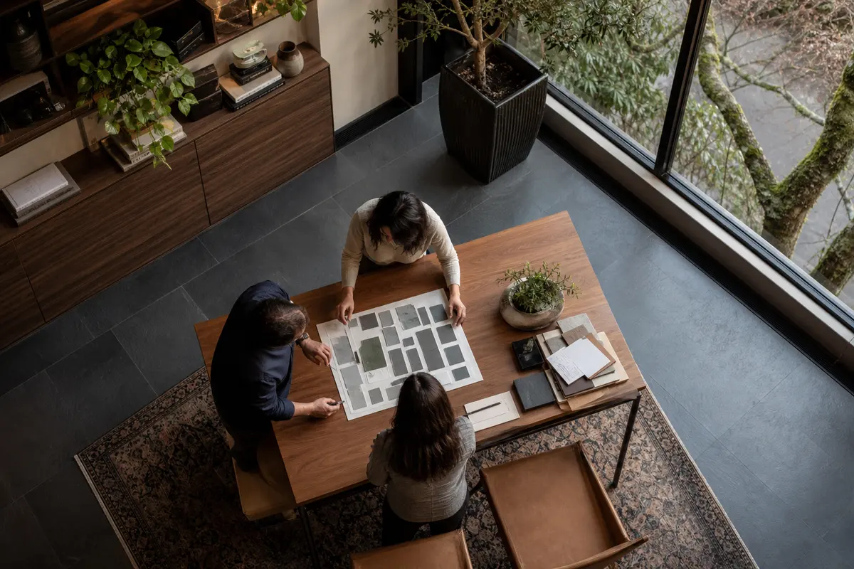 Editorial marketing planning scene for Medford, Massachusetts