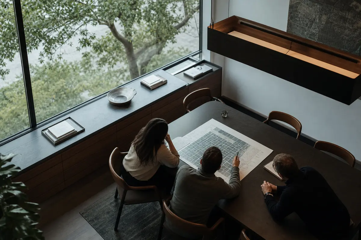 Editorial marketing planning scene for New Bedford, Massachusetts
