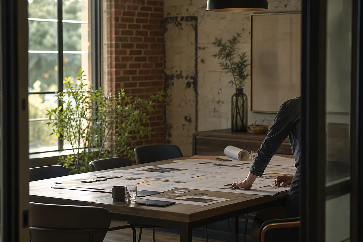 Editorial marketing planning scene for Northborough, Massachusetts