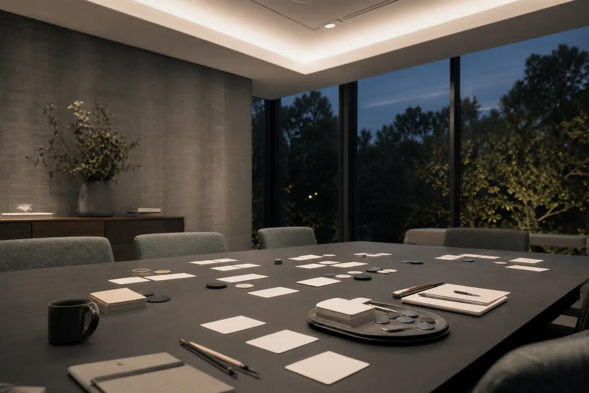 Editorial platform planning scene for Custom Software in Norwood, Massachusetts