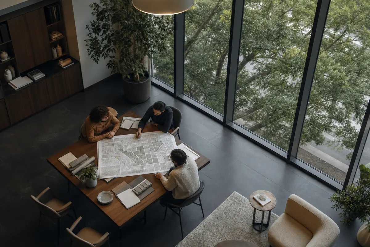 Editorial marketing planning scene for Peabody, Massachusetts