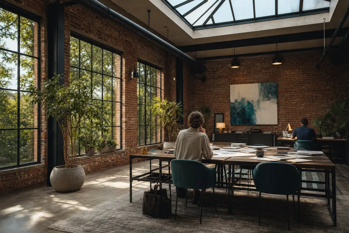 Editorial marketing planning scene for The Pinehills, Massachusetts
