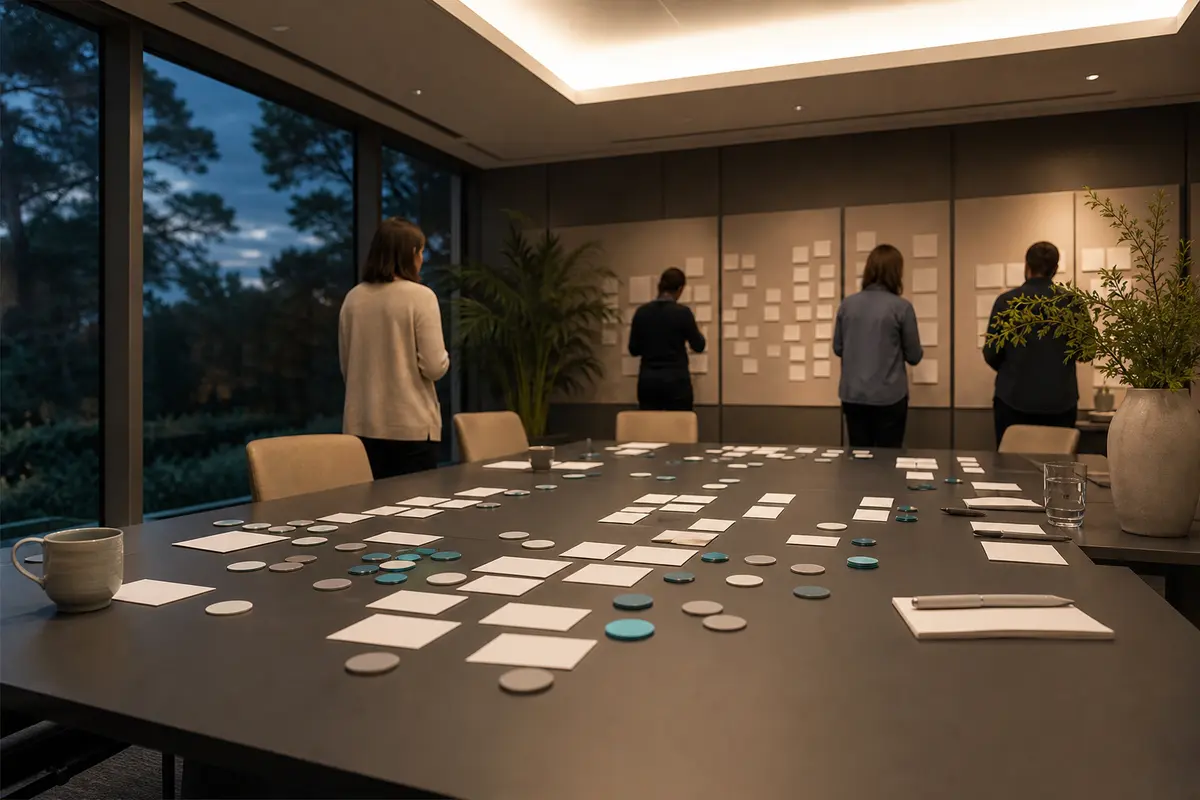 Editorial platform planning scene for Dedicated Hosting in Wellesley, Massachusetts