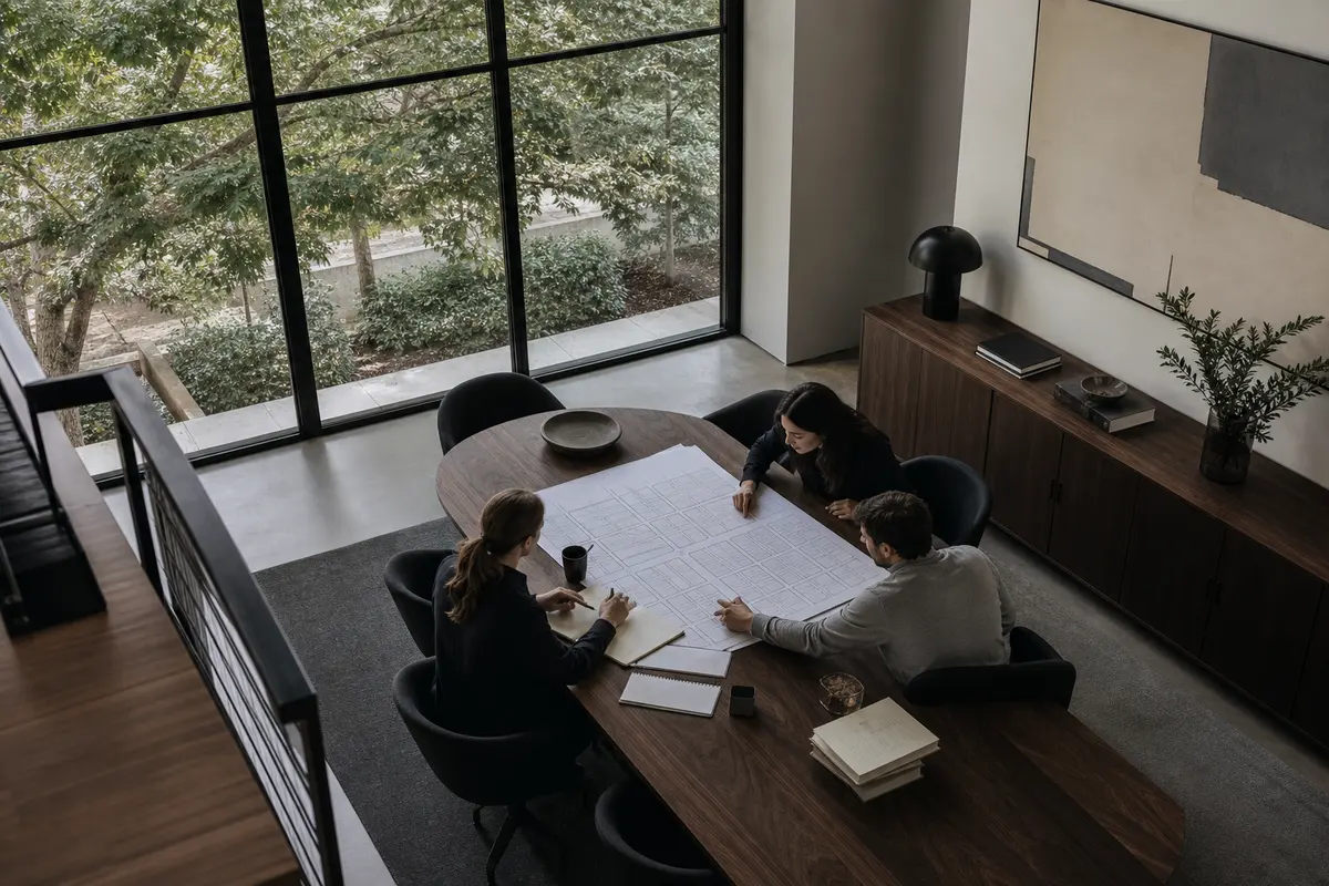 Editorial marketing planning scene for Weymouth Town, Massachusetts