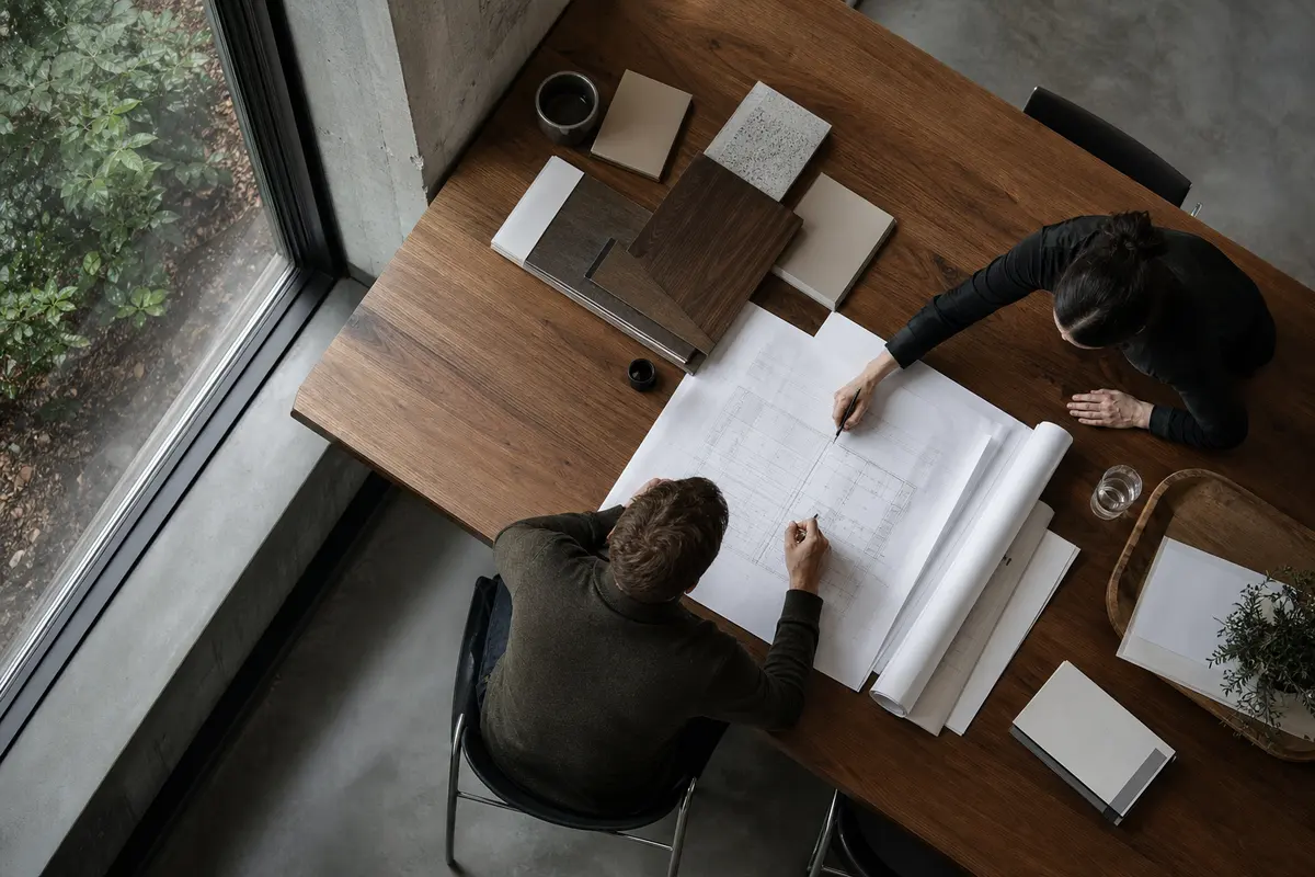 Editorial platform planning scene for Dedicated Hosting in Winchester, Massachusetts