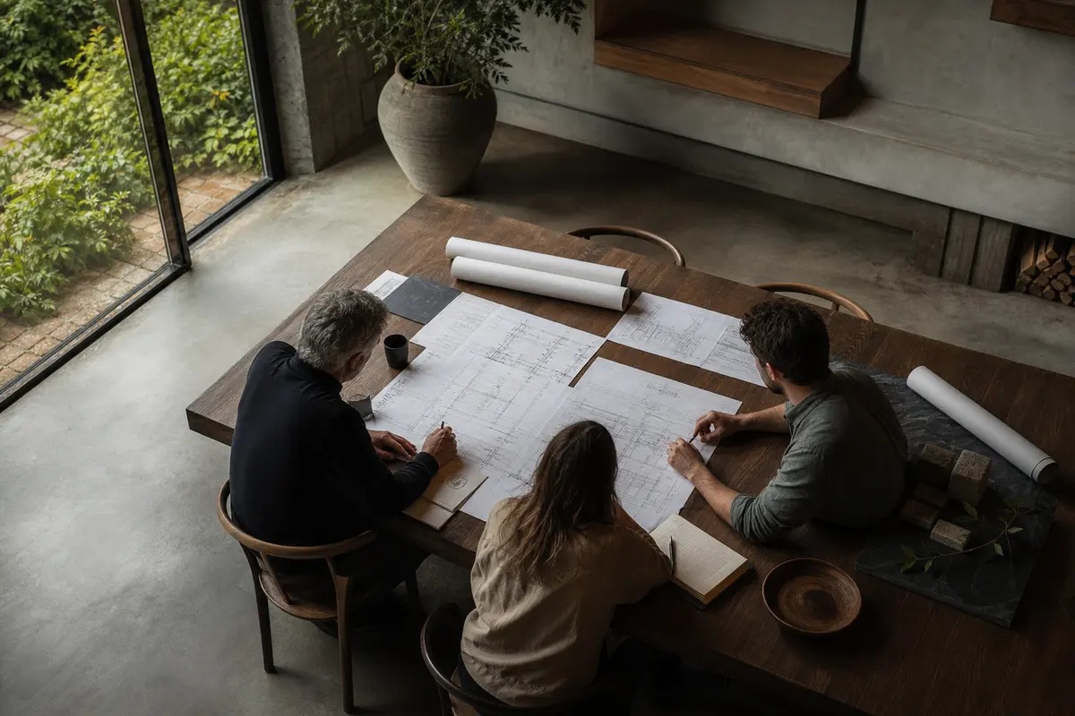 Editorial platform planning scene for Custom Software in Albion, Michigan