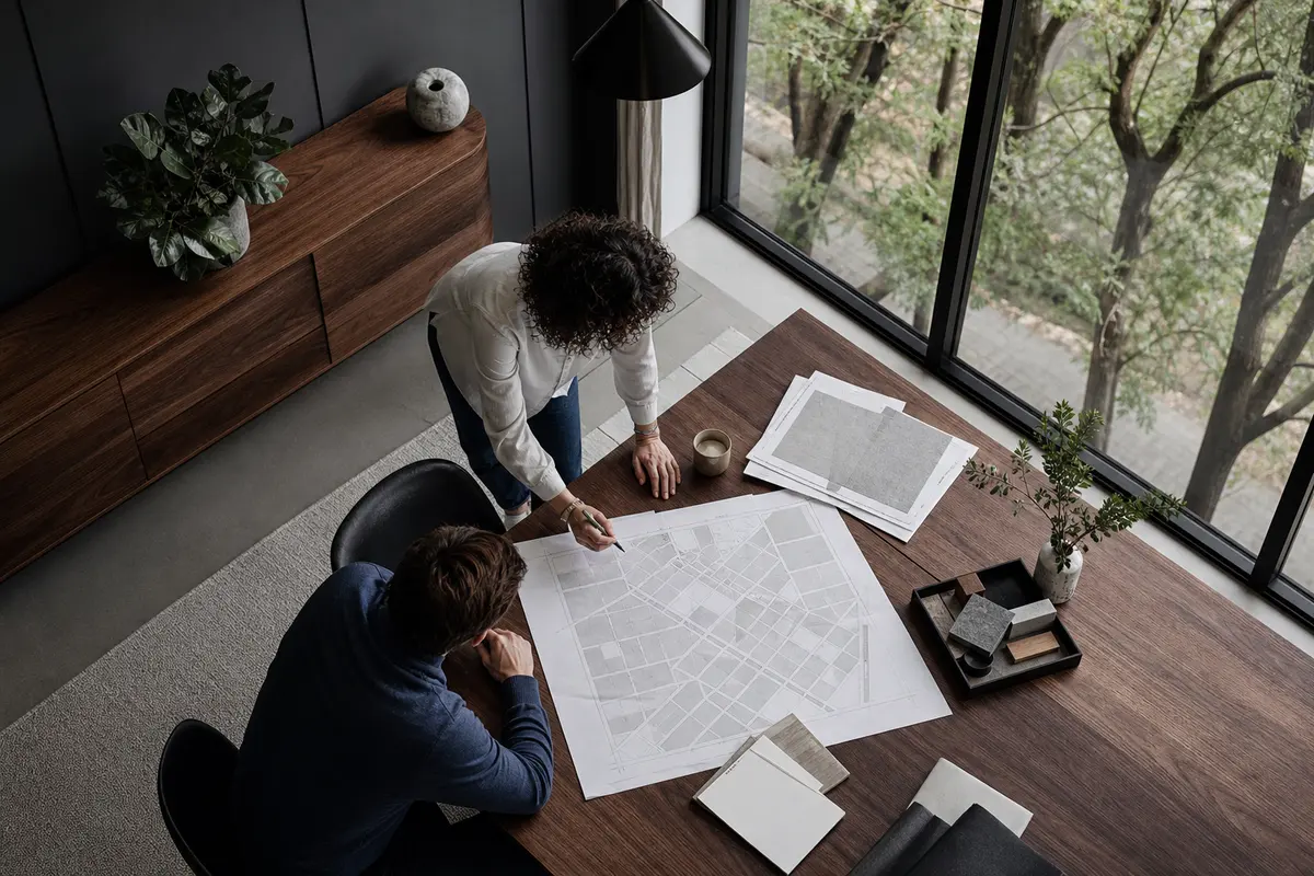 Editorial marketing planning scene for Niles, Michigan