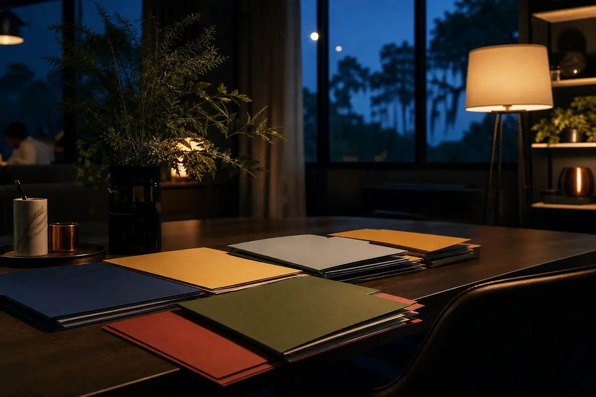 Editorial platform planning scene for Custom Software in Kinross, Michigan