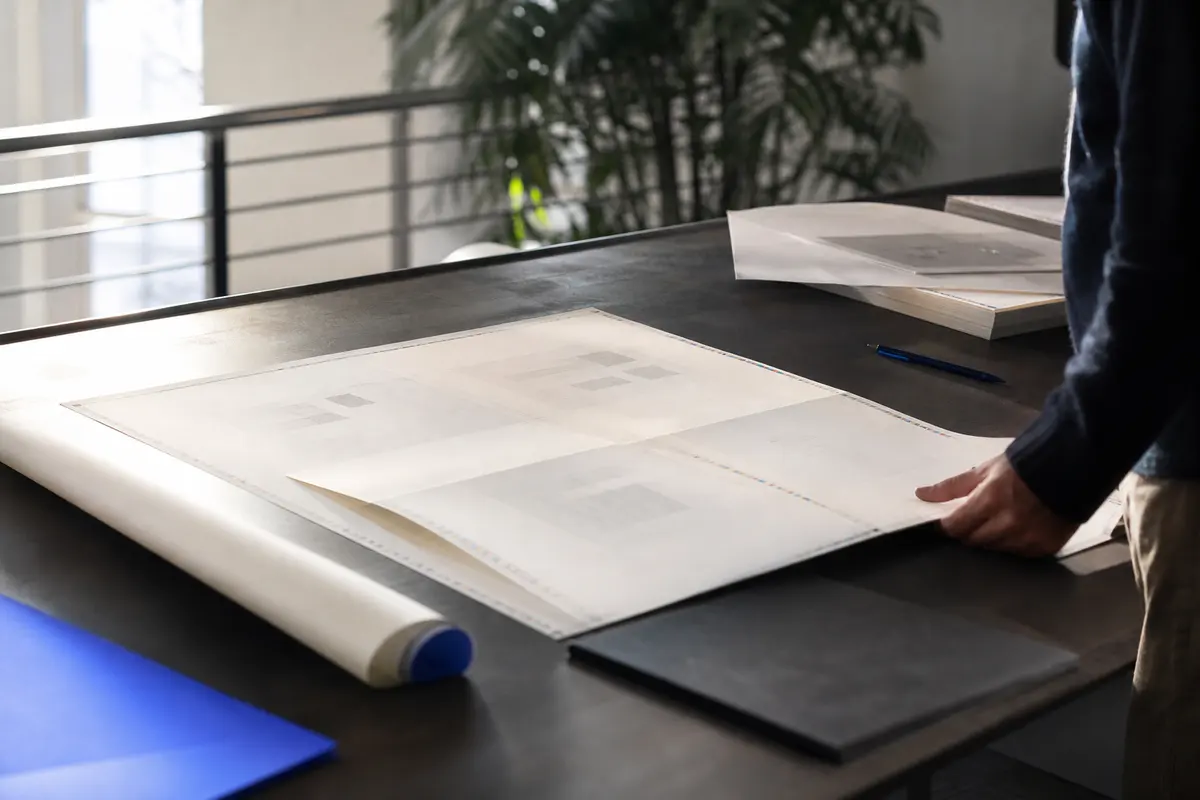 Editorial marketing planning scene for Legal News in Thetford, Michigan