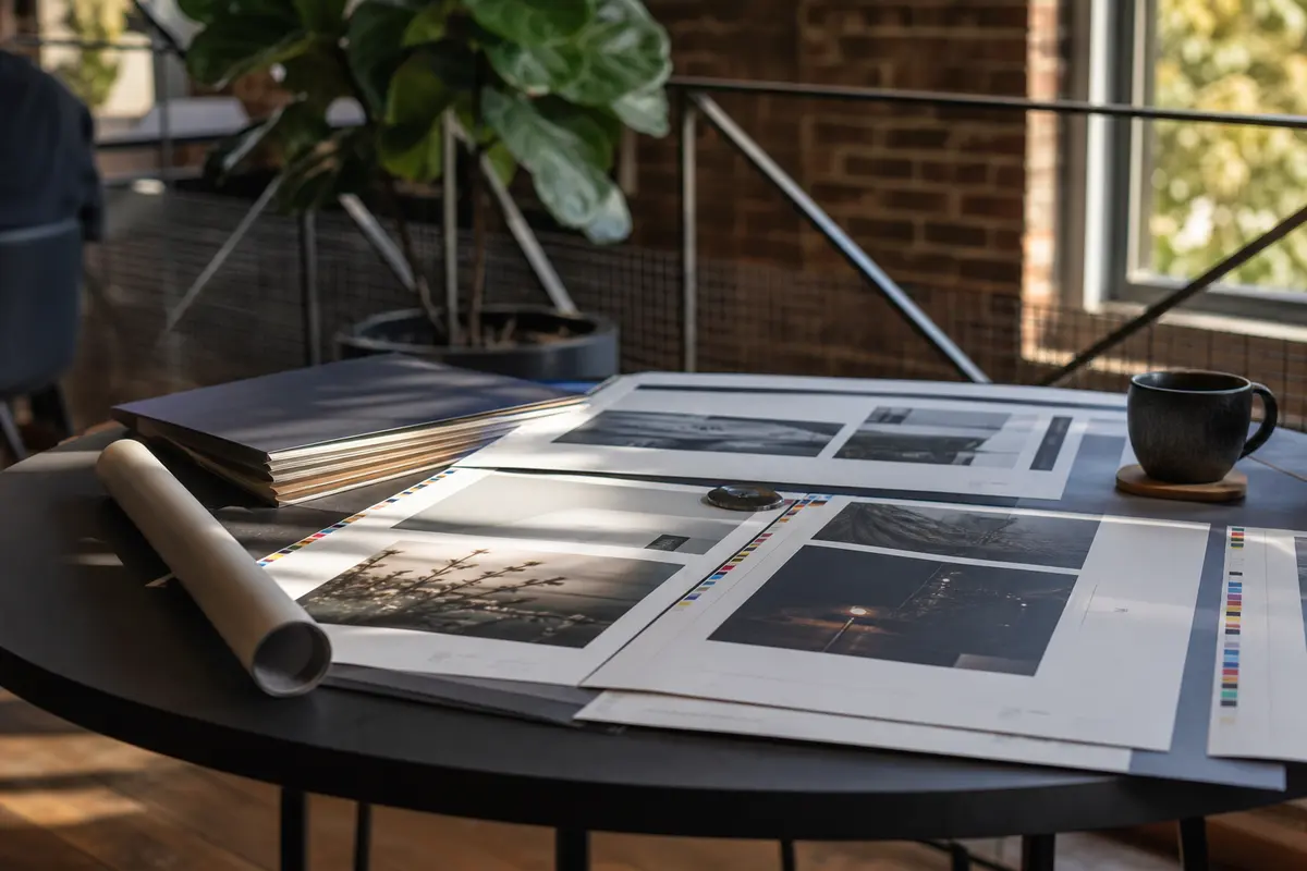 Editorial marketing planning scene for Bay City, Michigan