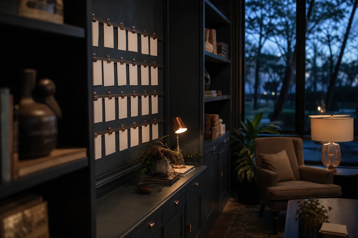 Editorial marketing planning scene for Meridian, Michigan