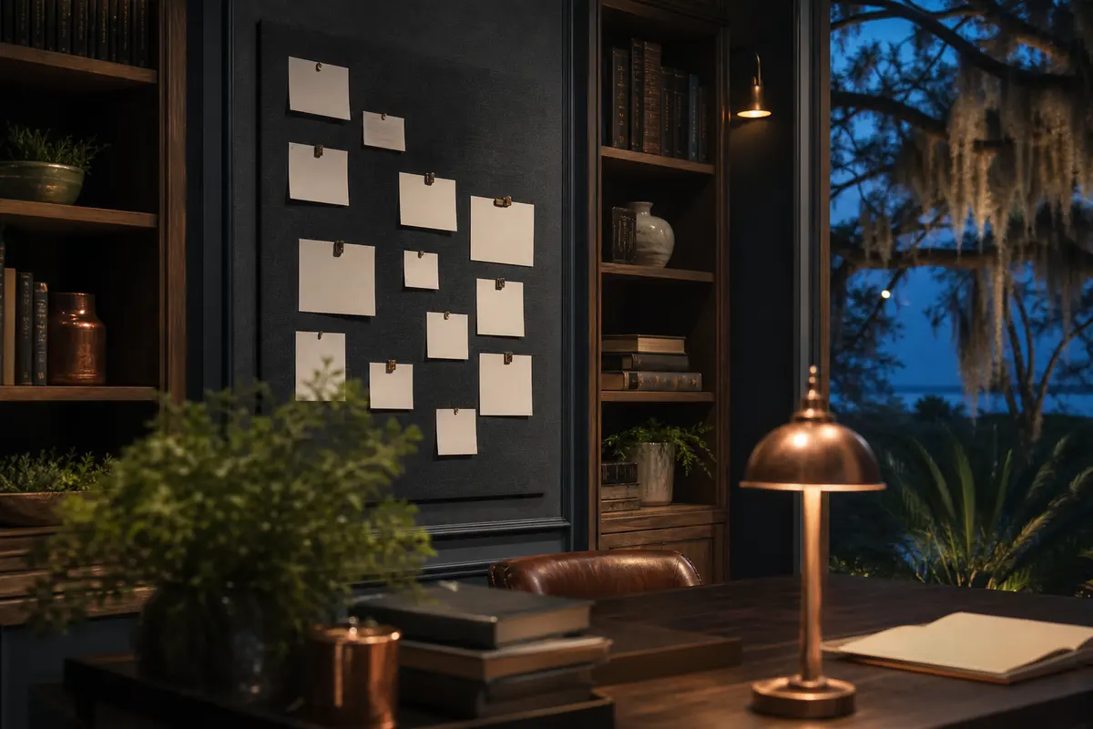 Editorial marketing planning scene for Beecher, Michigan