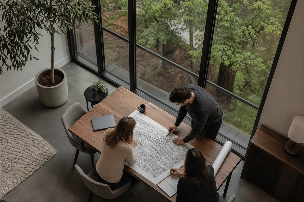 Editorial marketing planning scene for Spring Arbor, Michigan