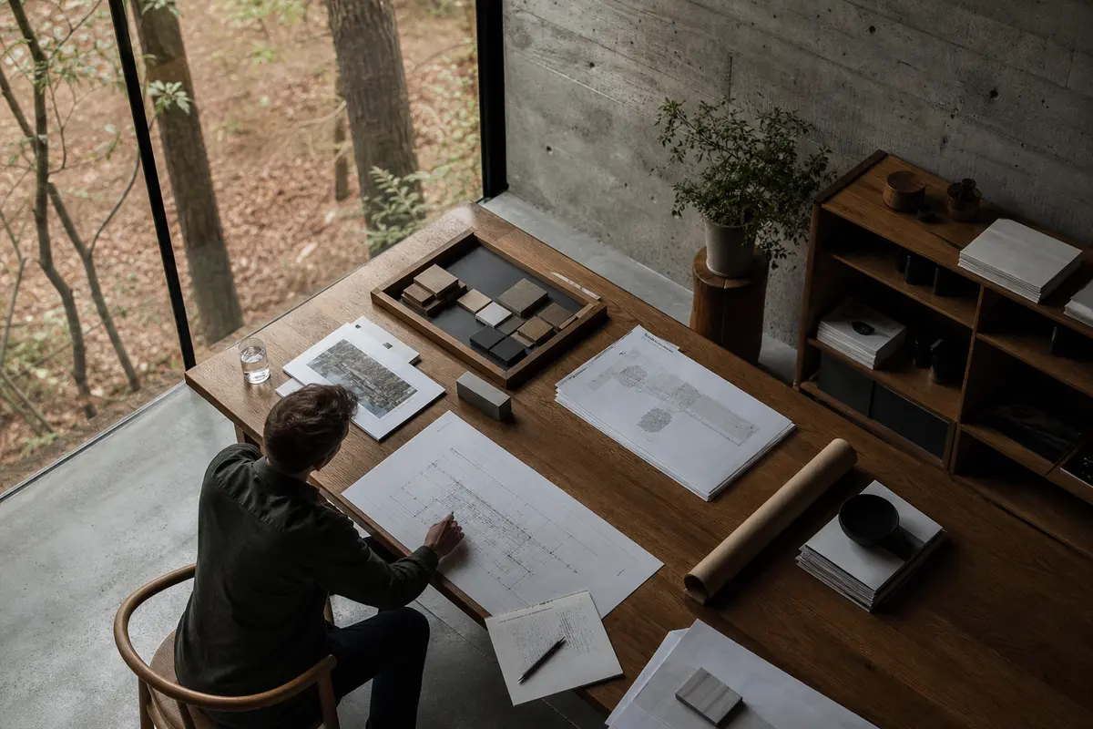 Editorial platform planning scene for Custom Software in Kalamazoo, Michigan