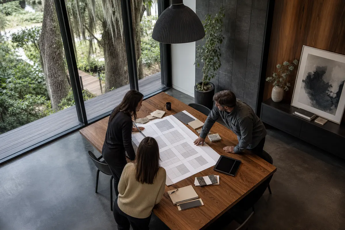 Editorial marketing planning scene for Local Service Ads in Kalkaska, Michigan