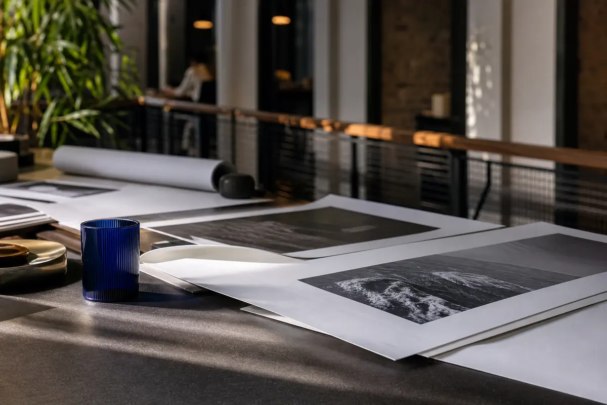 Editorial marketing planning scene for Cascade, Michigan