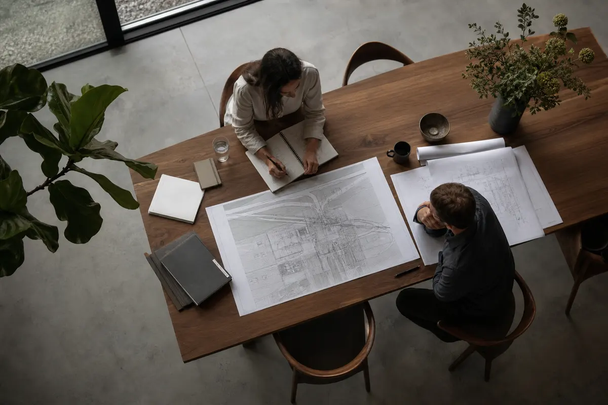 Editorial platform planning scene for ROI Dashboard in Grand Rapids, Michigan
