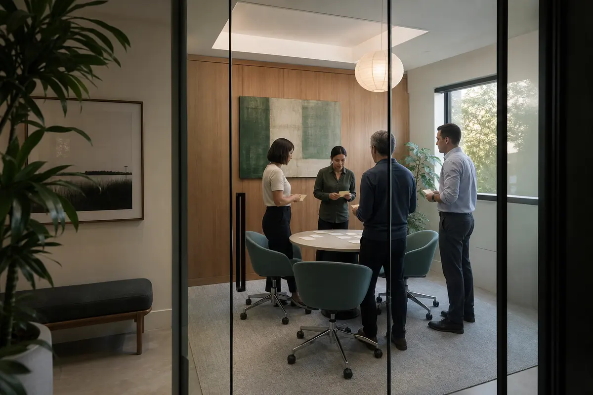 Editorial intake planning scene for Automation in Mayfield, Michigan
