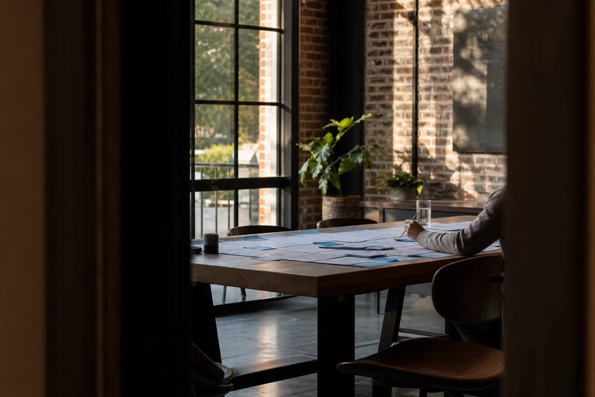 Editorial marketing planning scene for Cambridge, Michigan