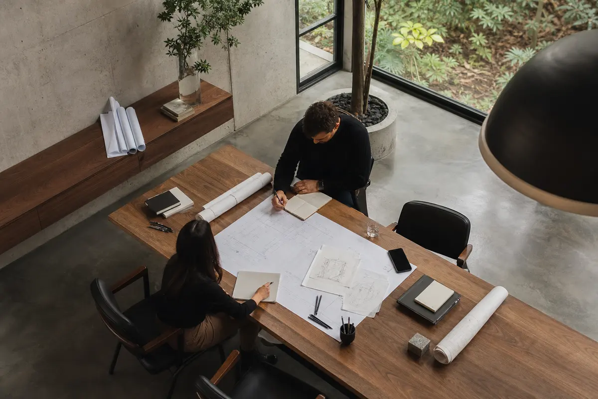 Editorial platform planning scene for Custom Software in Marion, Michigan
