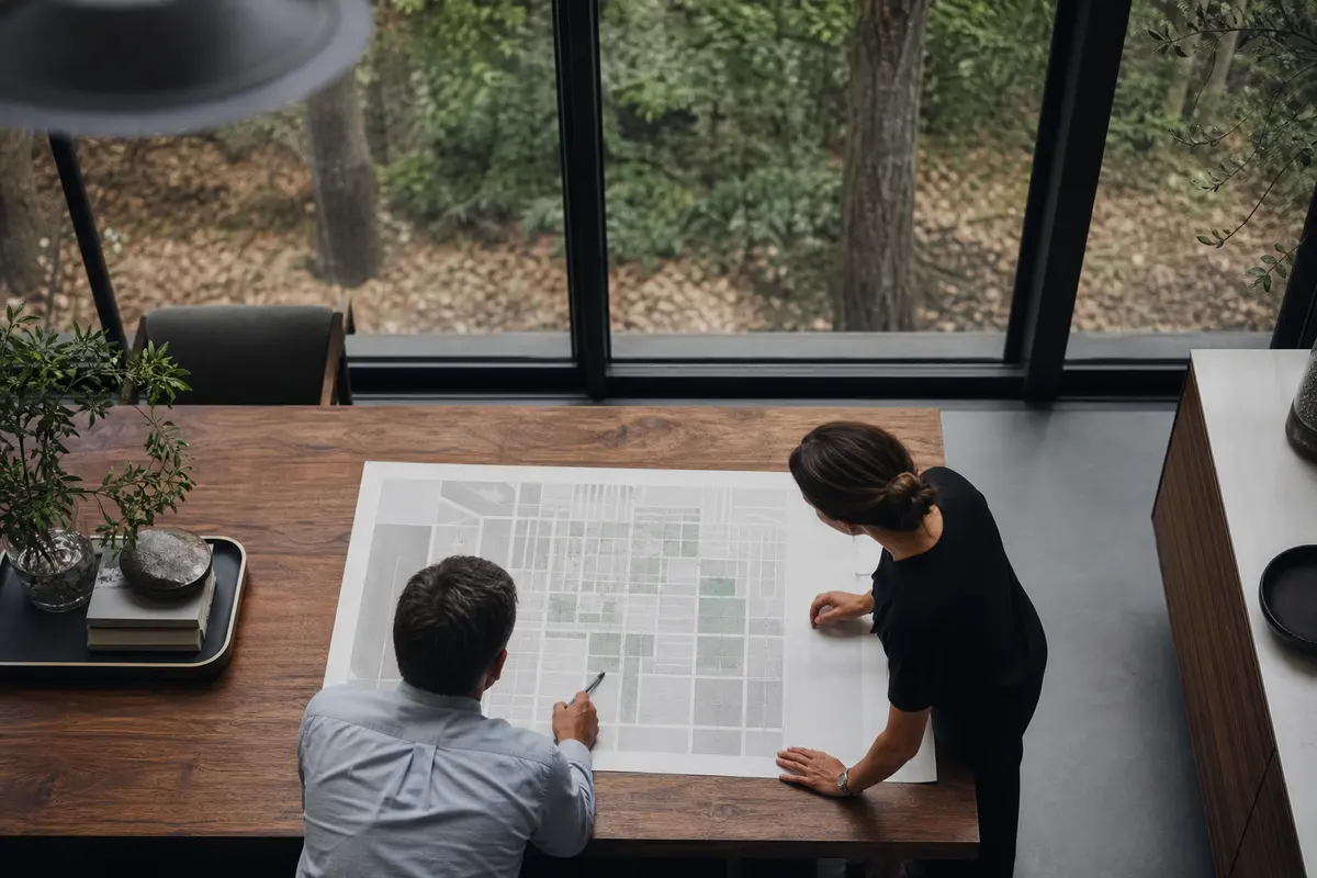 Editorial marketing planning scene for Bridgeport, Michigan