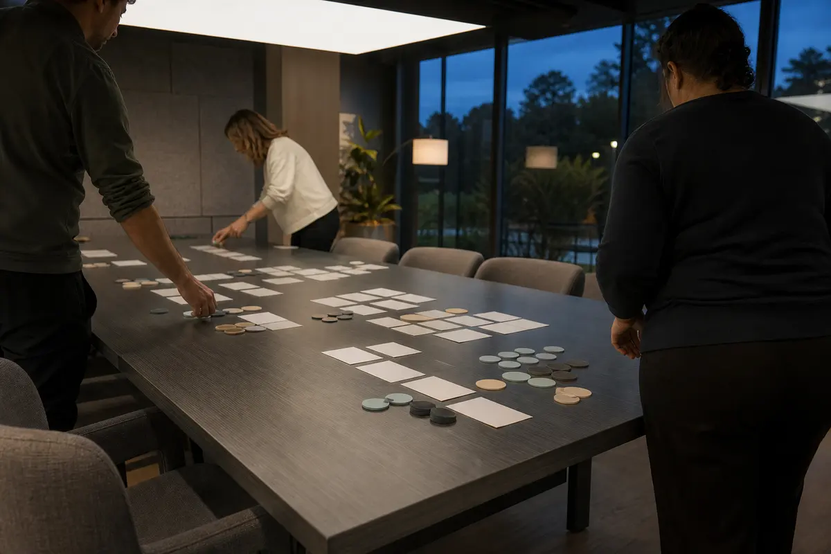 Editorial platform planning scene for ROI Dashboard in Monroe, Michigan