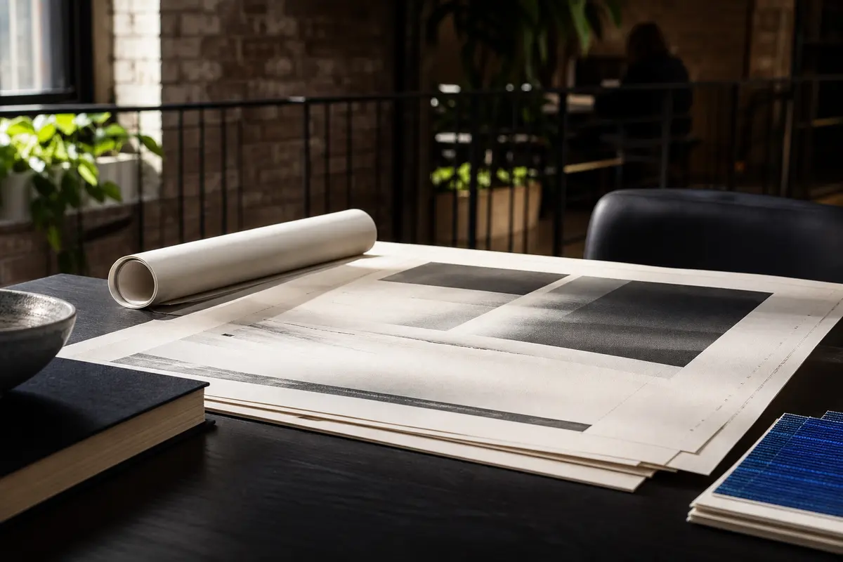 Editorial marketing planning scene for Burton, Michigan
