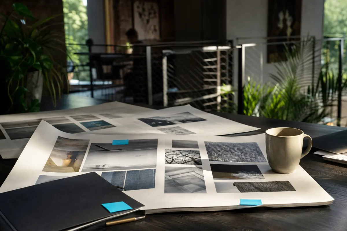 Editorial marketing planning scene for Legal News in Oxford, Michigan