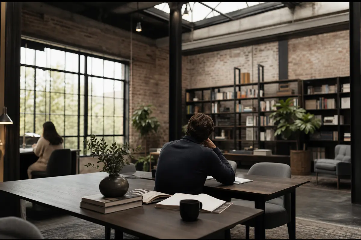 Editorial marketing planning scene for Rose, Michigan