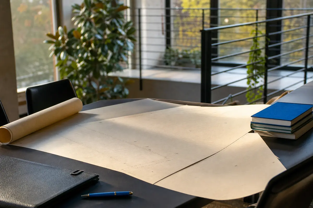 Editorial marketing planning scene for AI SEO in Springfield, Michigan