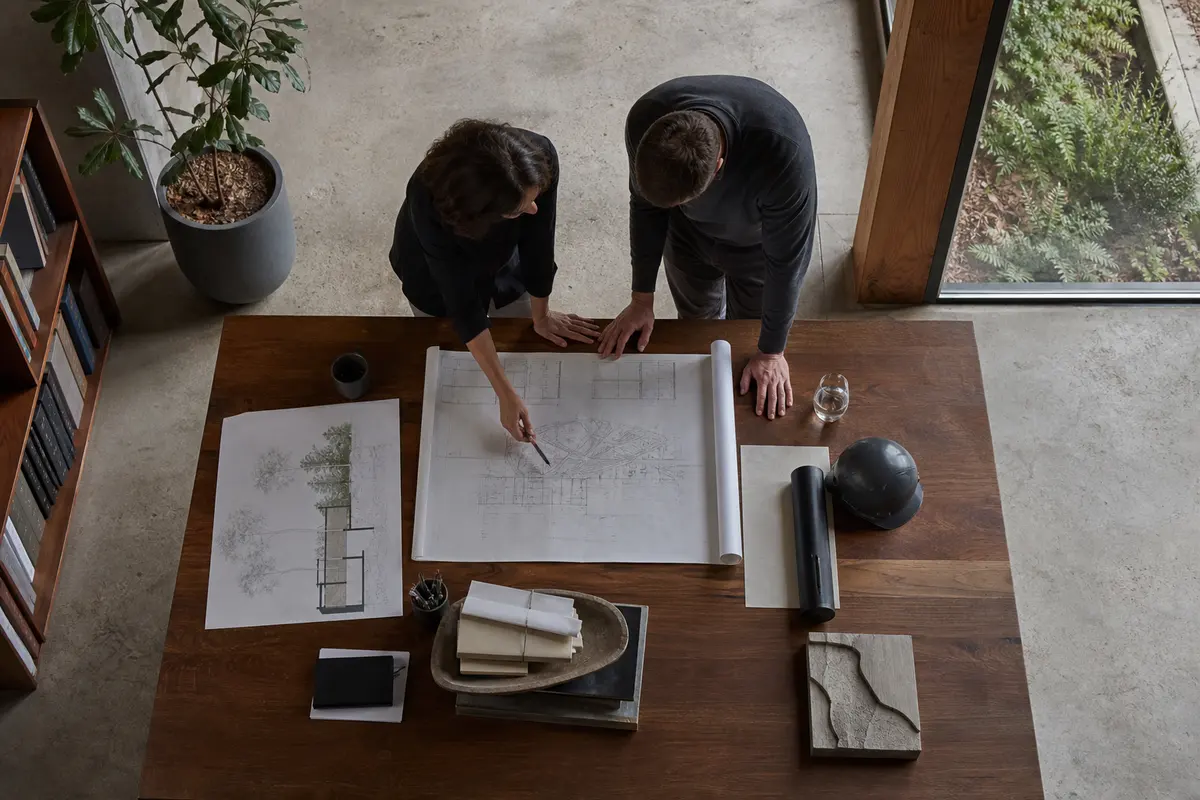 Editorial platform planning scene for Custom Software in Blendon, Michigan