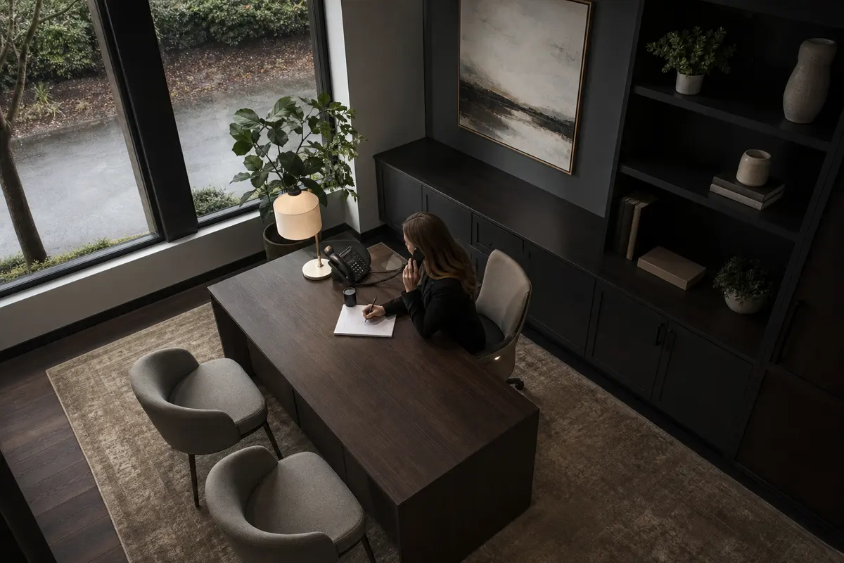 Editorial intake planning scene for Intake Coach in Birch Run, Michigan