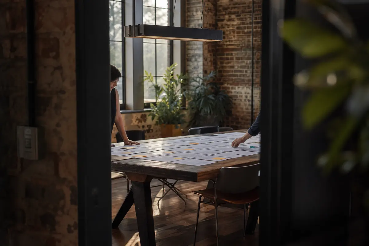 Editorial marketing planning scene for Saginaw, Michigan