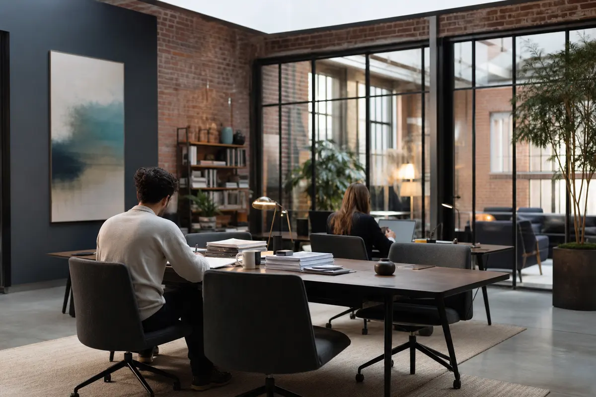 Editorial marketing planning scene for Programmatic SEO in Clay, Michigan