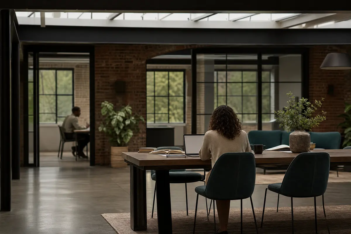 Editorial marketing planning scene for Webster, Michigan