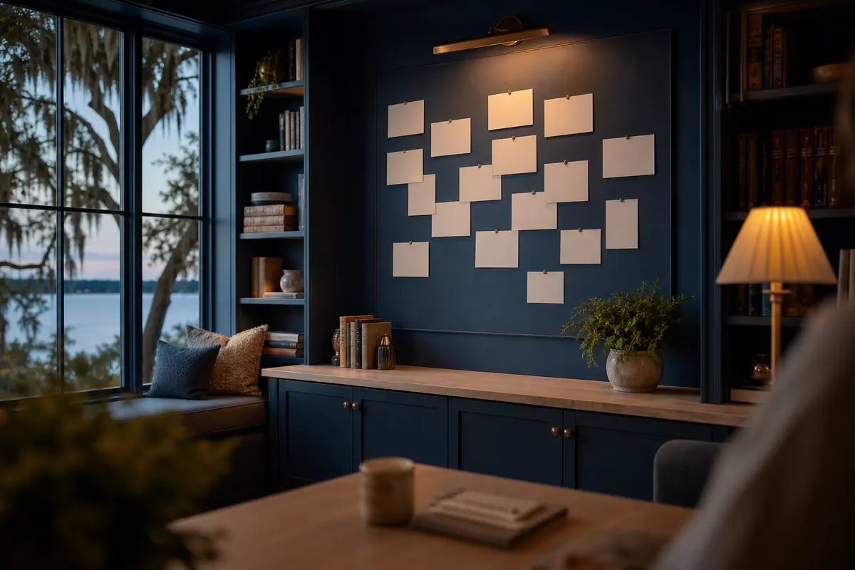 Editorial marketing planning scene for Reputation & Reviews in Grosse Ile, Michigan
