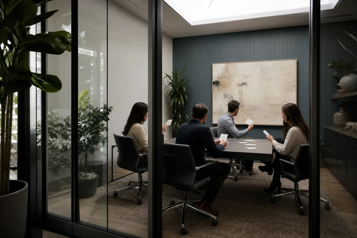 Editorial intake planning scene for Automation in Huron, Michigan