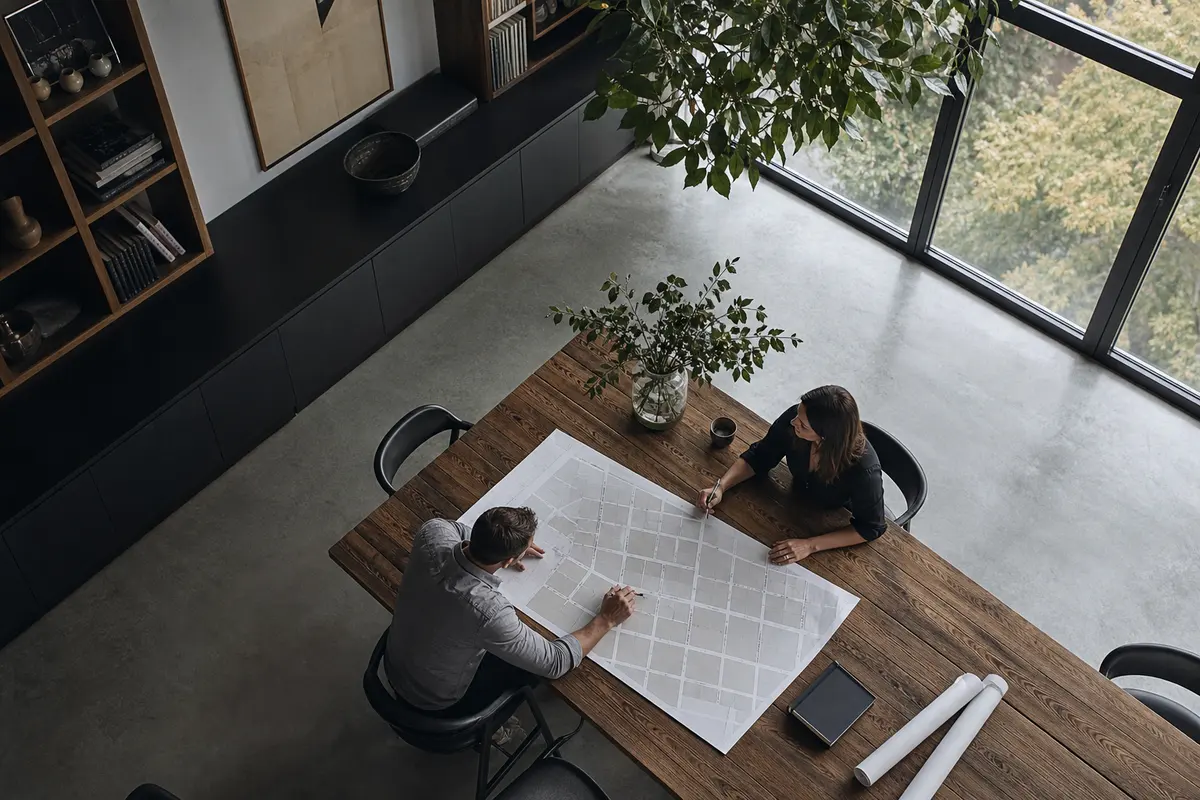 Editorial marketing planning scene for Davison, Michigan