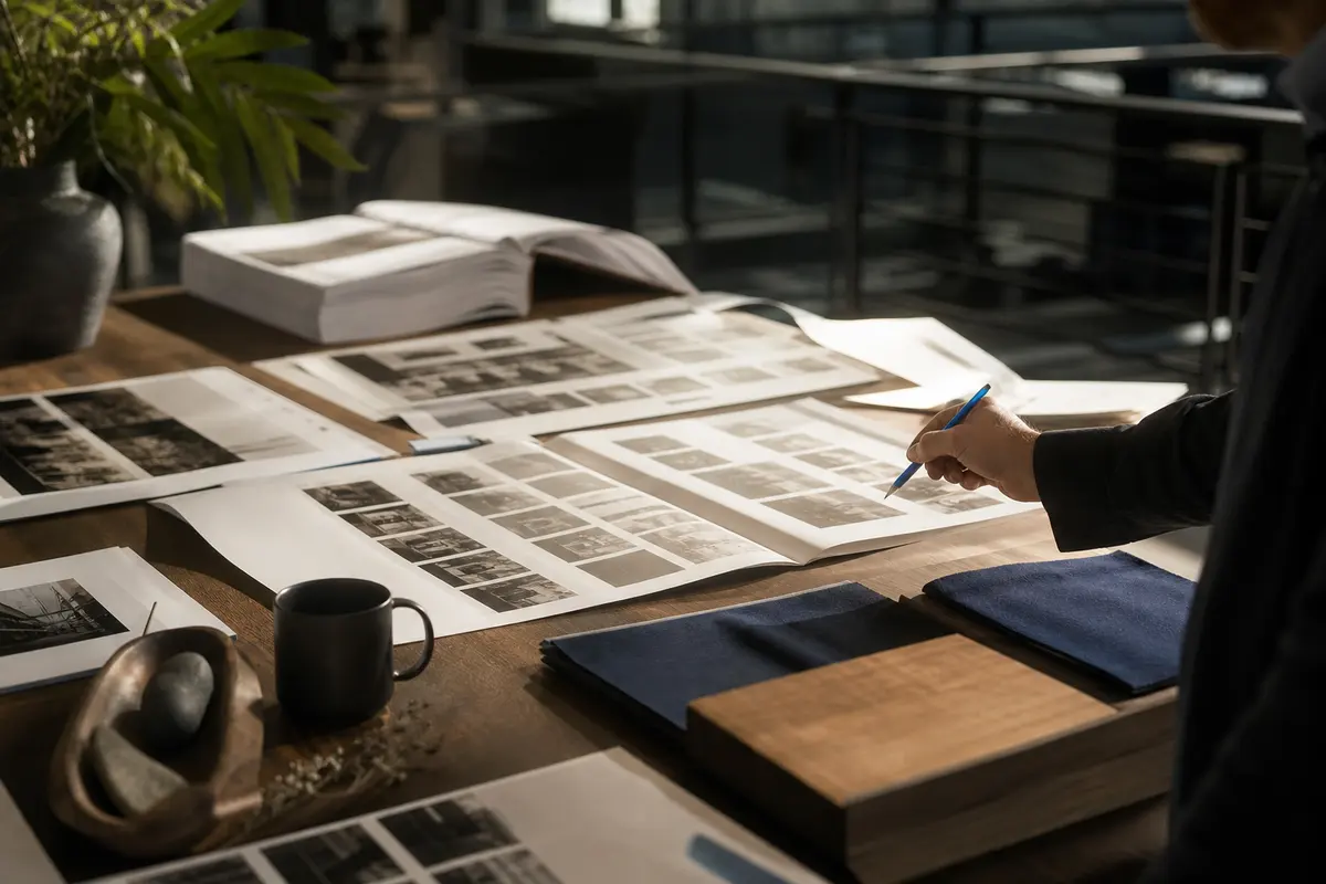 Editorial marketing planning scene for Dearborn, Michigan