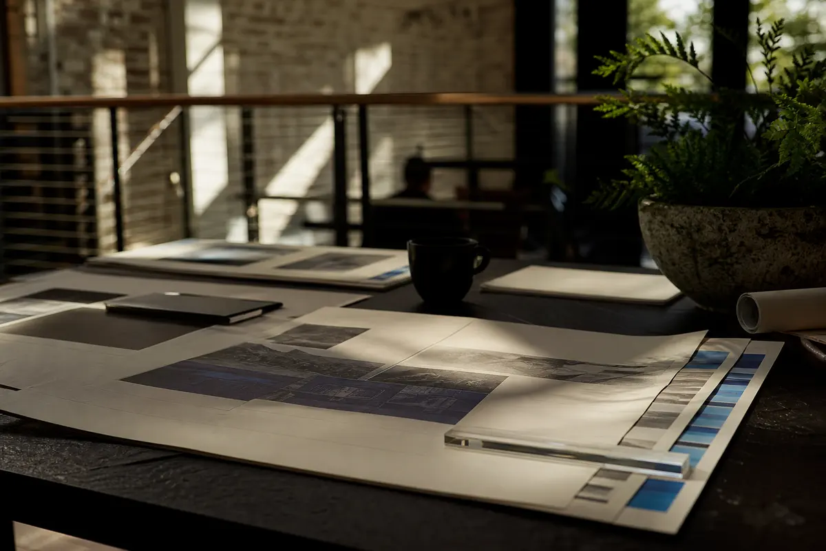 Editorial marketing planning scene for Programmatic SEO in Farmington Hills, Michigan