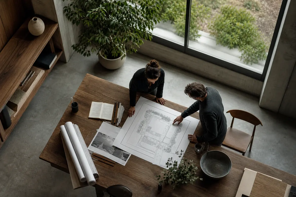 Editorial platform planning scene for Dedicated Hosting in Grosse Pointe Farms, Michigan